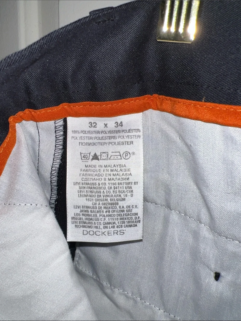 Dockers Straight Fit D2 32x34